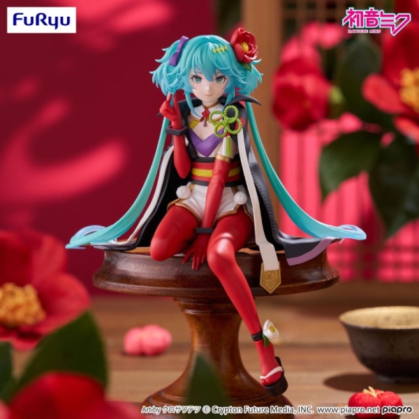 Vocaloid Noodle Stopper Figure - Hatsune Miku Flower Fairy Camellia 