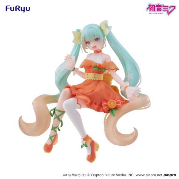 Vocaloid Noodle Stopper Figure - Hatsune Miku Citrus