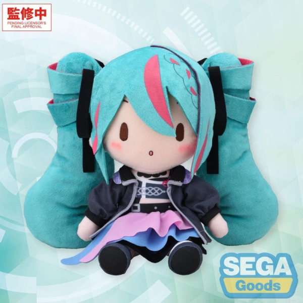 Vocaloid Fuwa Petit Plush - Hatsune Miku, -Punk!-