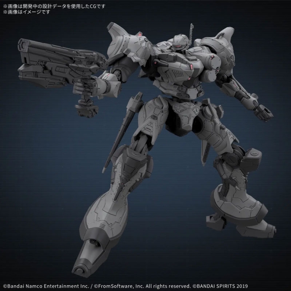 Kit de model Gundam Armored Core VI: Fires of Rubicon – 30 Minutes Missions – Arquebus Corporation VP-40S
