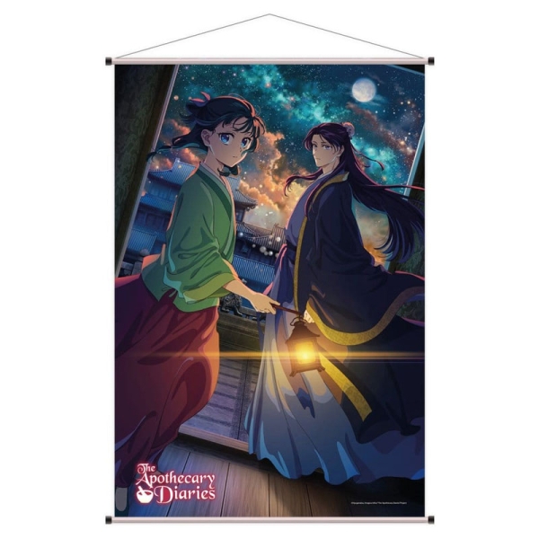 Poster textil The Apothecary Diaries 02 – Maomao și Jinshi, 60 x 90 cm
