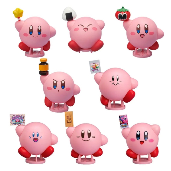 Figurină surpriză „Corocoroid” din Kirby's Dream Land – Kirby Deluxe – Asortiment