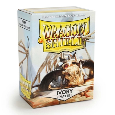 " Dragon Shield " Standart Card Sleeves 100pc Matte - Ivory