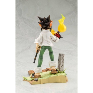 " Shaman King " ARTFXJ Statue 1/8 Yoh Asakura 18 cm