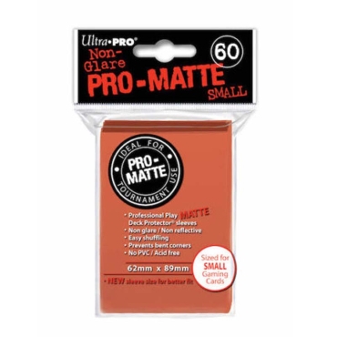 " Ultra Pro " MATTE Sleeves 60pc peach