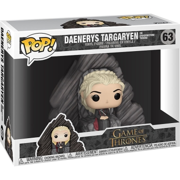 Funko POP! Rides Game of Thrones - Daenerys on Dragonstone Throne Vinyl Figure