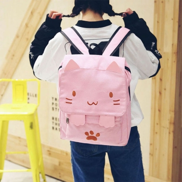 Rucsac „Neko Atsume” - Roz