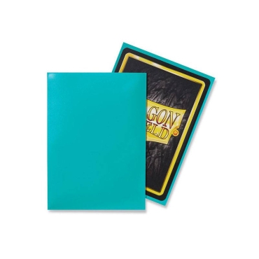 " Dragon Shield " Standard Card Sleeves 100pc - Turquoise 