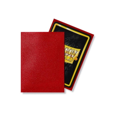 " Dragon Shield " Standard Card Sleeves 100pc - Ruby