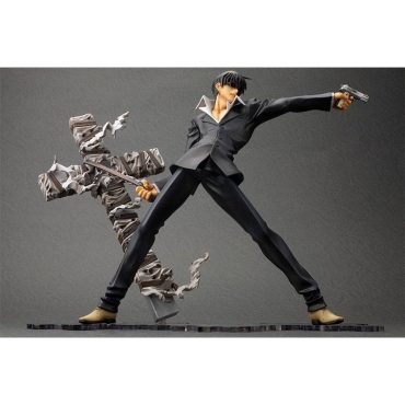 Trigun Badlands Rumble - Figurină de colecție - Nicholas D. Wolfwood "Renewal Package Ver." ARTFX J.