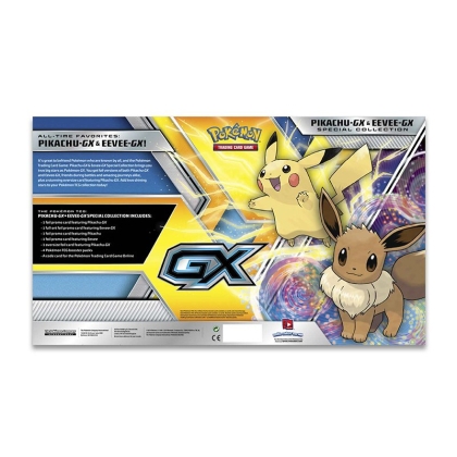 Pokemon TCG - Pikachu-GX și Eevee-GX: Colecție specială
