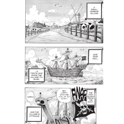 Manga: One Piece (Omnibus Edition) East Blue, Vol. 1 (1-2-3)