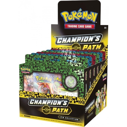 Pokemon TCG Sword & Shield 3.5 Champions Path Pin Collection - Turffield Gym