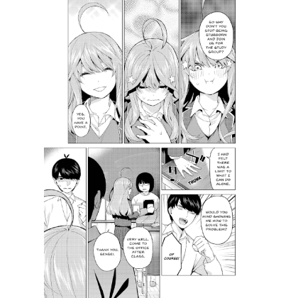 Manga: The Quintessential Quintuplets 3