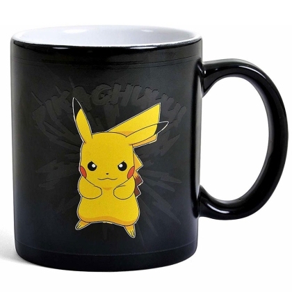 Pokemon Heat Change Mug - Pikachu Gotta Catch Them All