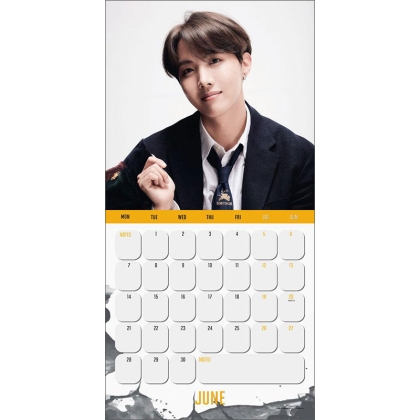 K-pop: Calendar BTS 2021