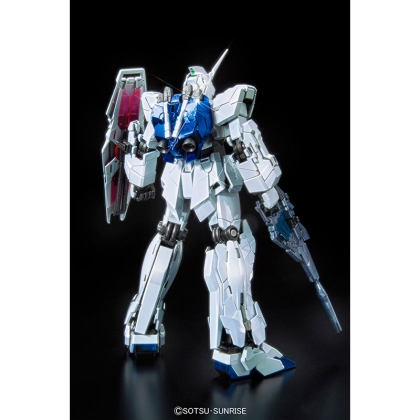 (MG) Gundam Model Kit - Unicorn Red/Green Twin Frame Edition Titanium Finish 1/100 + Gift: Gundam Model Kit Nipper