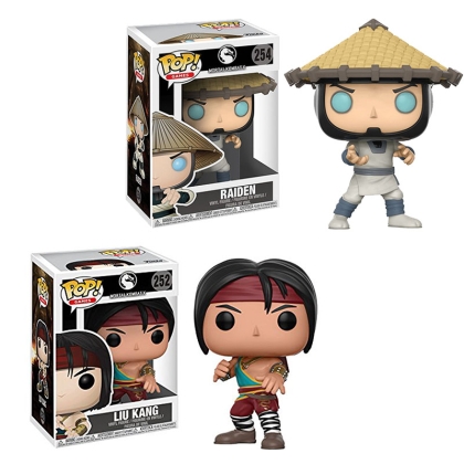 COMBO HOBBY: Figurine de colecție Funko POP - Raiden + Liu Kang