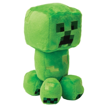 Minecraft: Jucărie de plus - Happy Explorer Creeper