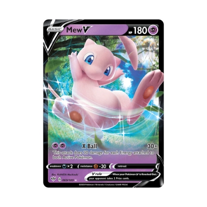 Pokemon TCG Forces V Tin - Mew V
