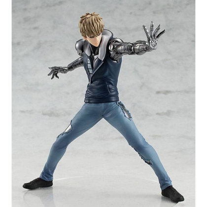 COMBO HOBBY: One Punch Man: Figurină de colecție - Genos + Figurină de colecție - Saitama