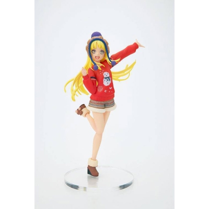 BanG Dream! Girls Band Party! PATOO PVC Statue Gemaki Kokoro Winter Wear Ver. 18 cm