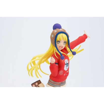 BanG Dream! Girls Band Party! PATOO PVC Statue Gemaki Kokoro Winter Wear Ver. 18 cm