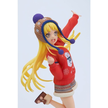 BanG Dream! Girls Band Party! PATOO PVC Statue Gemaki Kokoro Winter Wear Ver. 18 cm