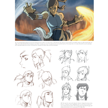 The Legend Of Korra: The Art Of The Animated Series--book One: Air Deluxe Edition (second Edition)
