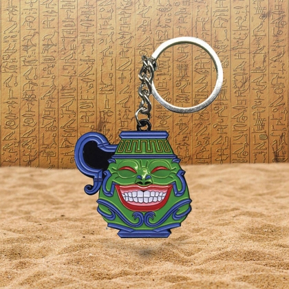 Yu-Gi-Oh! Metal Keychain Pot of Greed Limited Edition