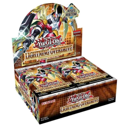 Yu-Gi-Oh! TCG Lightning Overdrive Booster Box - 24 Boosters