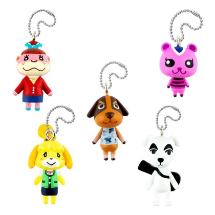 Animal Crossing Danglers Keychains 3 cm Mystery Capsule