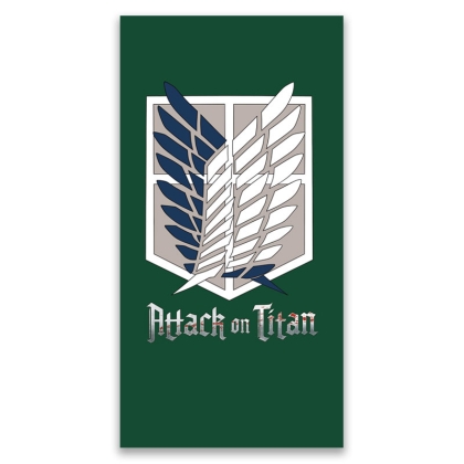 Attack On Titan Beach Towel - Logo