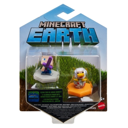 Minecraft Earth 2-pack figures - Steve &amp; Chicken