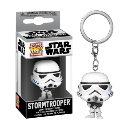 Star Wars The Mandalorian Pocket POP! Vinyl Keychains 4 cm Stormtrooper