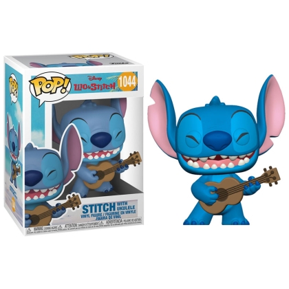 Lilo & Stitch POP! Disney Vinyl Figure Stitch with Ukulele 9 cm