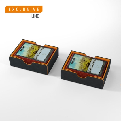Gamegenic - Card's Lair 400+ (EXCLUSIVE LINE) - Кутия за съхранение - Черна/Оранжева