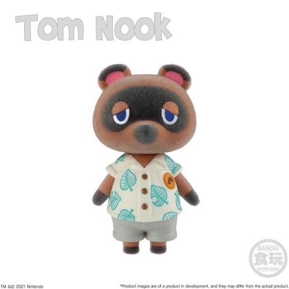 Animal Crossing: New Horizons Figures 5 cm Flocked Doll Assortmen