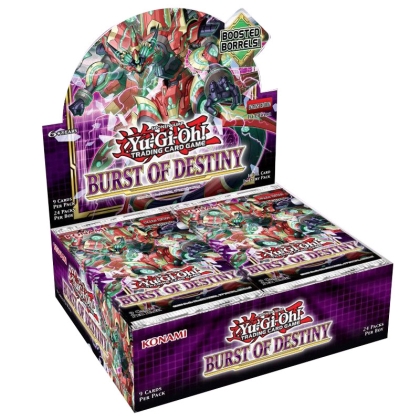 Yu-Gi-Oh! TCG Burst of Destiny Booster Box (24 packs)