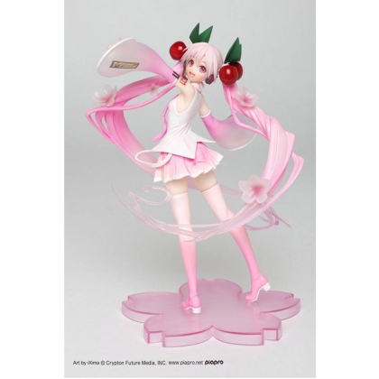 PRE-ORDER: Vocaloid PVC Statue - Sakura Miku Newly Written 2020 Ver. 20 cm