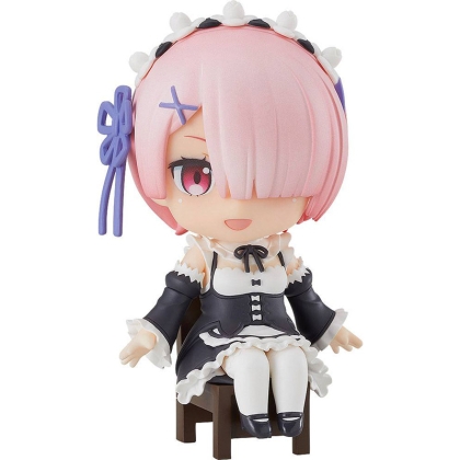 PRE-ORDER: Re:Zero Starting Life in Another World Nendoroid Swacchao! Figure - Ram 9 cm