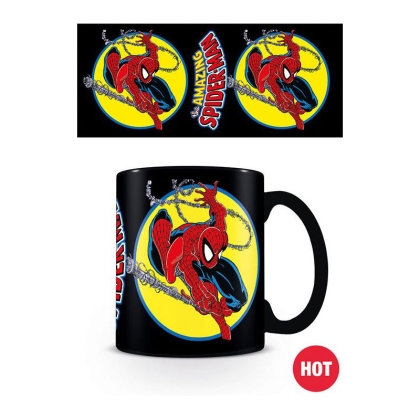 Marvel Comics Heat Change Mug Spider-Man Iconic Issue