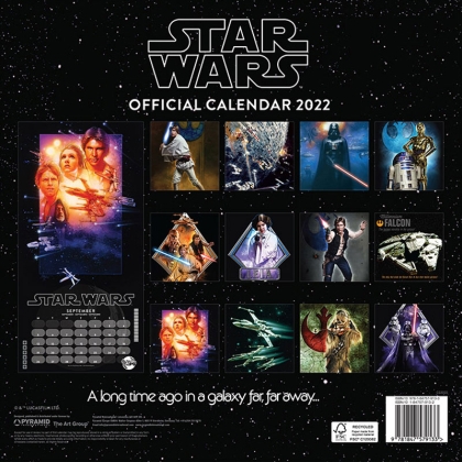 Disney Star Wars Official Calendar 2022