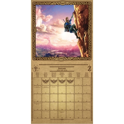The Legend Of Zelda Calendar 2022 - Breath of the Wild