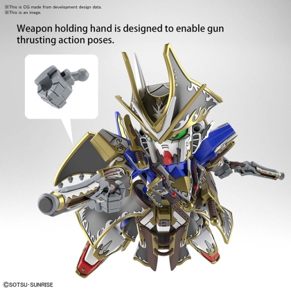 (SDW) Gundam Model Kit Екшън Фигурка - Heroes Benjamin V2 Gundam 1/144