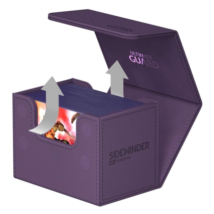 Ultimate Guard Sidewinder 80+ XenoSkin Monocolor Purple