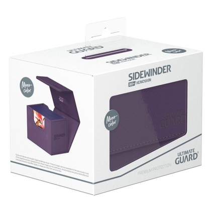 Ultimate Guard Sidewinder XenoSkin Кутия за Съхранение на 80+  карти - Лилава