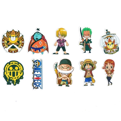One Piece​​ Sticker Pack - 10pcs - Zero Two
