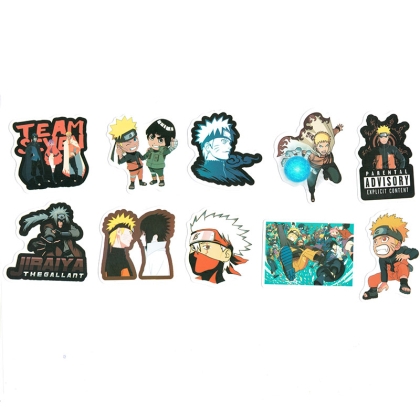 Naruto​​ Sticker Pack - 10pcs - Zero Two