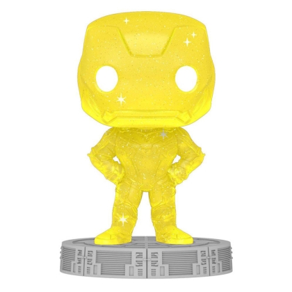 Infinity Saga POP! Artist Series Vinyl Figure Iron Man (Yellow) 9 cm